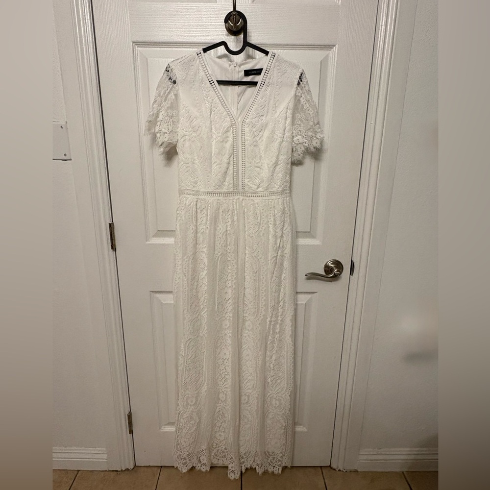 White Lace Dress